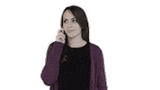 stressed girl Sticker by shapefruit