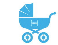 Pram Kinderwagen Sticker by MAM Babyartikel