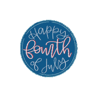 Independence Day Holiday Sticker