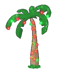 palm tree christmas Sticker by We The Kings