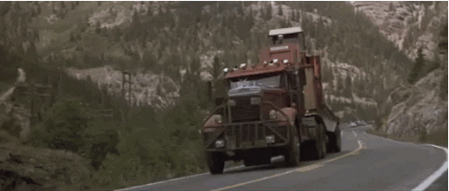 over the top truck GIF by Warner Archive