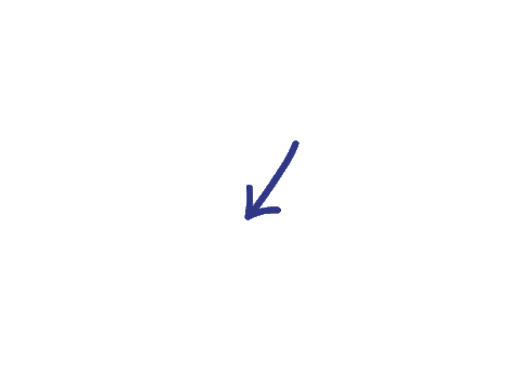 Arrow Pointing Sticker by weBOUND marketing