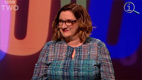 sarah millican comedy GIF by BBC