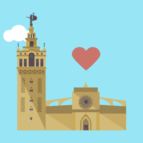 Catedral De Sevilla GIF by Irannis