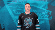 Get Loud Hockey GIF by San Jose Barracuda