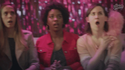 Excited Girls Night Out GIF by Scary Mommy