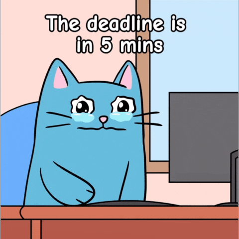 Rushing University Life GIF
