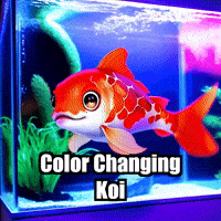 Koi Fish Transformation GIF by TheConfishius