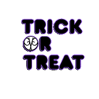 Trick Or Treat Halloween Sticker by Paulova Palacios