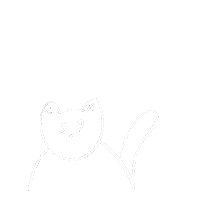 Hungry Cat Sticker