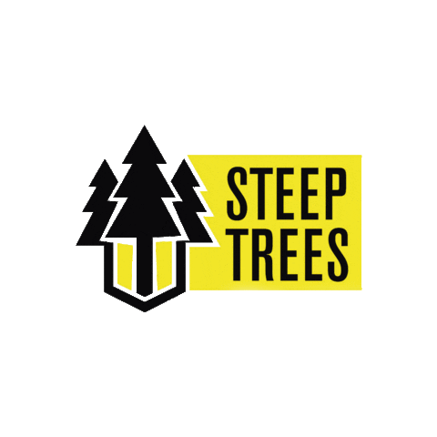 bike_kingdom giphyupload mountain trees mtb Sticker