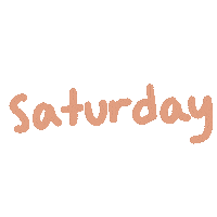 Saturday Morning Day Sticker