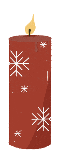 Christmas Fire Sticker