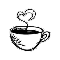 Cafe Xicara Sticker by HELPNOFEED