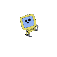 Robot Ipad Sticker by GRIPLESS
