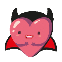Trick Or Treat Love Sticker by LOL&POP