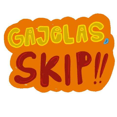 Skip Gaje Sticker