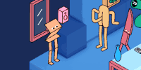 Dance Game GIF by Milo Targett
