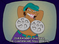 episode 9 champagne and cash GIF