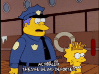 Season 4 Police GIF by The Simpsons