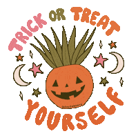Trick Or Treat Sticker by Doodle by Meg