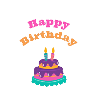 Celebrate Happy Birthday Sticker