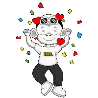 Festa P Sticker by Zhot Shop