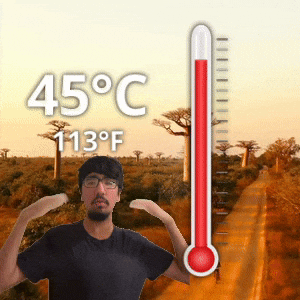 45 °C