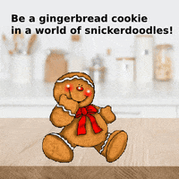 Christmas Gingerbread Cookie GIF