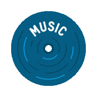 Vinyl Record Sticker by Oxfam GB