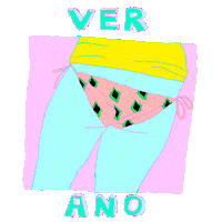 ver ano Sticker by marina noseque