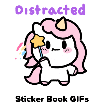 Bored Rainbow Sticker by Sticker Book iOS GIFs