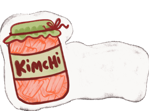 Kimchi Dorama Sticker