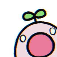 Pink 怒る Sticker