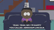 staring token black GIF by South Park 