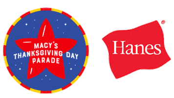HanesOfficial holidays mask thanksgiving parade Sticker