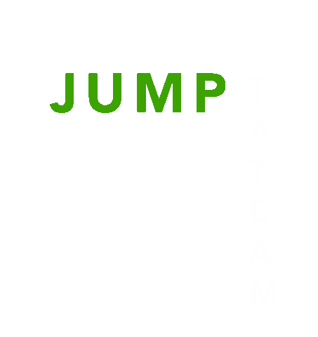 Jump Sticker by Claudia Magnani