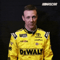 Matt Kenseth Eye Roll GIF by NASCAR