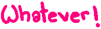 shkan-art pink like whatever ugh Sticker