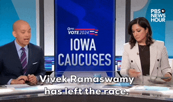 Election Iowa GIF by PBS NewsHour