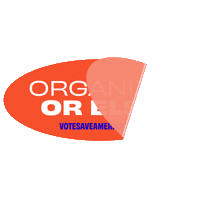 Organize Crooked Media Sticker by Vote Save America