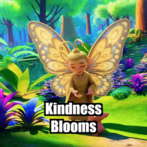 Kindness Compassion GIF by BuddhaFlyJourney