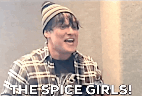 PopCultureWeekly giphyupload spice girls the spice girls kyle mcmahon GIF