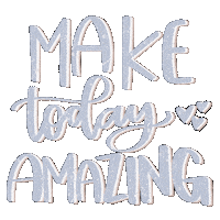 madebymaniandmal words boho hand lettered white words Sticker