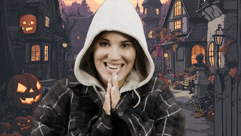 Halloween Scheming GIF by StickerGiant
