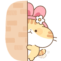 Lookiivn love cat cartoon hello Sticker