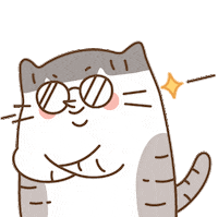 Lookiivn love cat cartoon hello Sticker