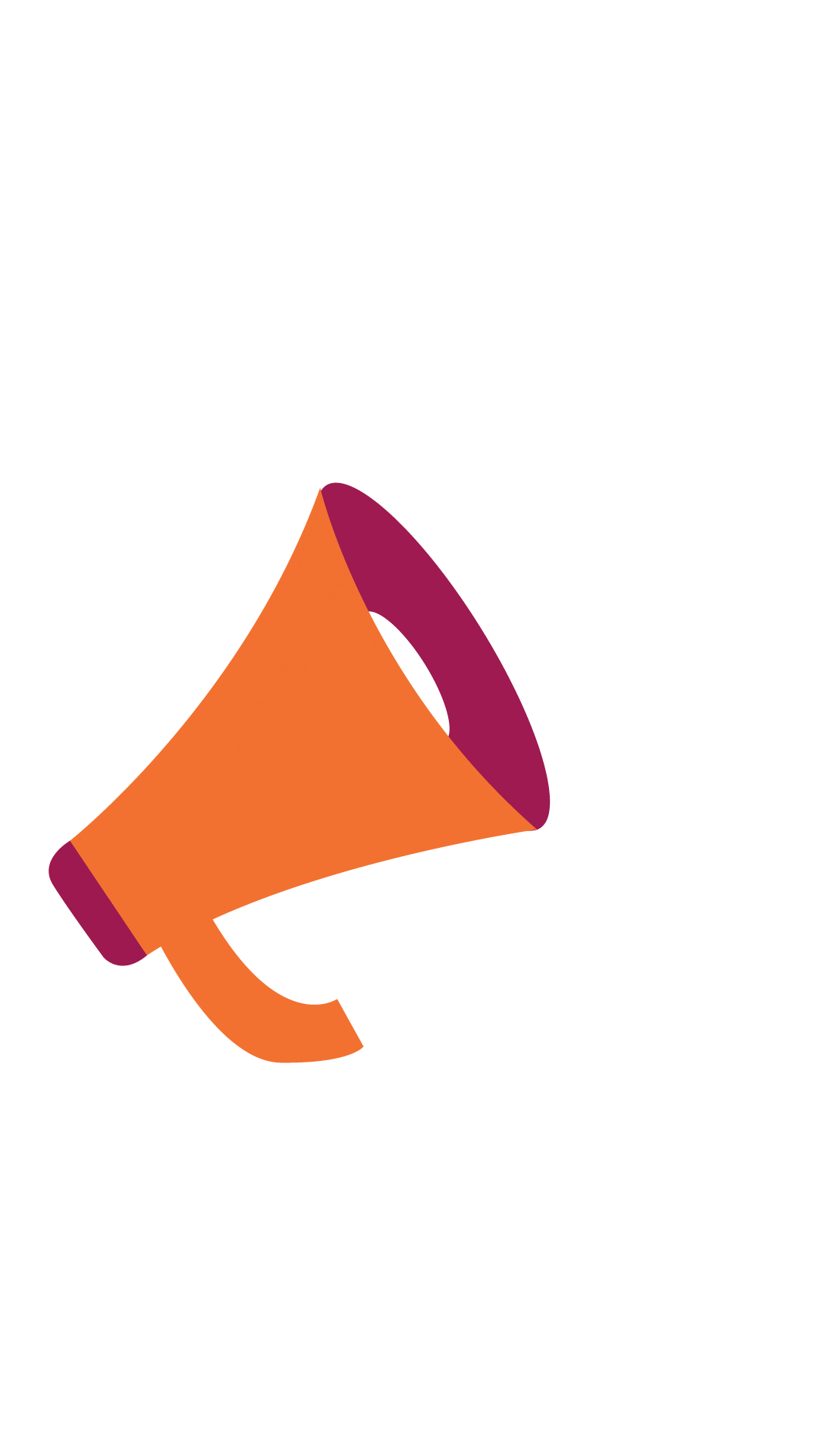 Cariplo_Factory giphyupload megaphone megafono cariplofactory Sticker