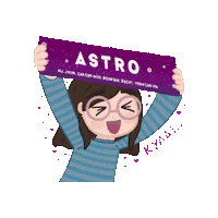 Astro Fangirl Sticker