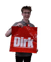 Tas Shopper Sticker by Dirk van den Broek